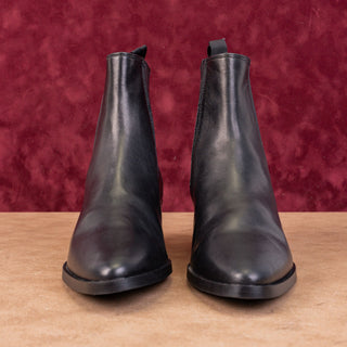 rag&bone Women Rover Chelsea Black Leather Western Ankle Boots sz 5US EUR36