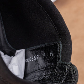 Stuart Weitzman Women Chelsea Black Leather Dress Office Slip-on Boots sz 9