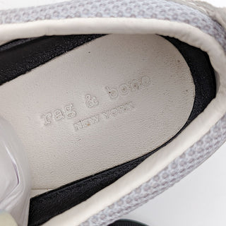 Rag&Bone Women Grey Retro Runner Suede Trainers Sneakers size 6.5US EUR36.5