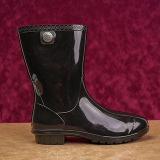 UGG Women Wellies Rain Festival Party Waterproof Slip Boots sz 10