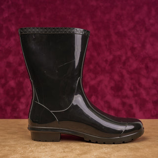 UGG Women Wellies Rain Festival Party Waterproof Slip Boots sz 10
