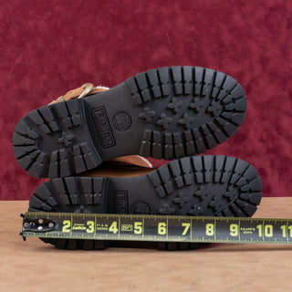 Timberland Women Nellie Moto BIker Faux Fur Lined Lug Boots sz 6.5