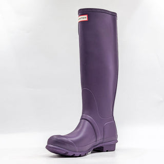 Hunter Women Original Tall Purple Rubber Rain Knee Boots sz 9US EUR40