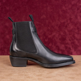 John Varvatos Mens Walker Buckle Chelsea Italian leather Slip Ankle Boots sz 10
