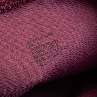 Steve Madden Women Livah Burgundy Vegan Leather Zip fashion Square Boots sz 6