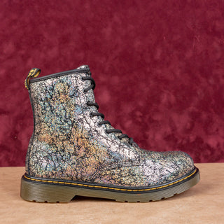 Dr Martens Unisex 1460 Y Sparkle Metallic 8-Eyelet Lace-up Combat Boots M6 W7