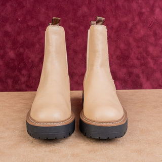 Sam Edelman Women Laguna Sesame Comfortable Chelsea Suede Boots sz 9.5