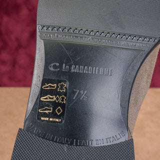 La Canadienne Women Klive City Dry Taupe Suede Zip Ankle Dress Boots sz 7.5