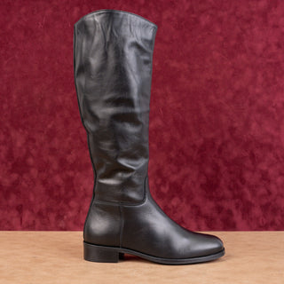 La Canadienne Women Sasha Leather Waterproof Equestrian Riding Knee Boots sz 8