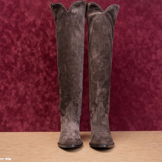 Polo by Ralph Lauren Women Cowboy Modern Western Boho Brown Boots sz 8.5