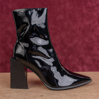 Jeffrey Campbell Siren Y2K Patent Leather Pointy Toe Fashion Boots Sz 9.5