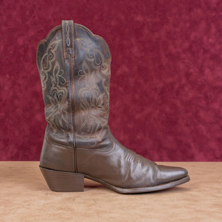 Ariat Women Heritage Brown Leather Western Cowboy Mid Calf Boots sz 7