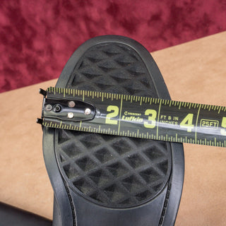 Aerosoles Women Trapani Black Fabric Comfortable Zip Riding Knee Boots sz 7