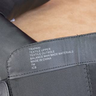 Aerosoles Women Trapani Black Fabric Comfortable Zip Riding Knee Boots sz 7