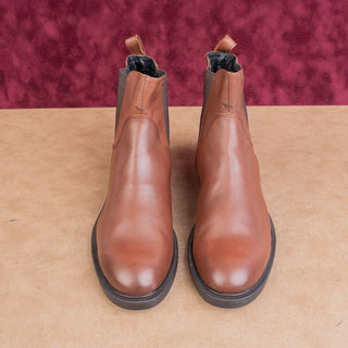 Vagabond Women Brown Leather Slip-on Ankle Fashion Chelsea Boots Sz 9US EUR39
