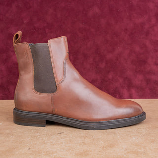 Vagabond Women Brown Leather Slip-on Ankle Fashion Chelsea Boots Sz 9US EUR39