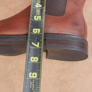 Vagabond Women Brown Leather Slip-on Ankle Fashion Chelsea Boots Sz 9US EUR39