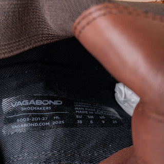 Vagabond Women Brown Leather Slip-on Ankle Fashion Chelsea Boots Sz 9US EUR39