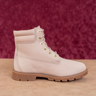 Timberland Women Rugby Light Pink Linden Woods 6inch Waterproof Boots sz 7.5