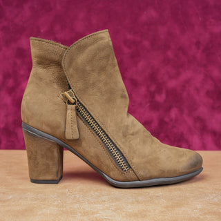 Bueno Women Yountville Green Double Moto Zip Leather Ankle Boots 7US EUR37