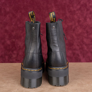 Dr Martens Women Pascal Max Leather Festival Platform Party Combat Boots sz 10