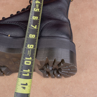 Dr Martens Women Pascal Max Leather Festival Platform Party Combat Boots sz 10