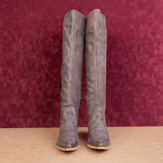 Free People Women Brown Leather Classic Western Pointy toe Boots 8.5US EUR 38.5
