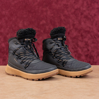 Columbia Women Hills Omni Heat Fabric Hiking Snow Boots sz 6