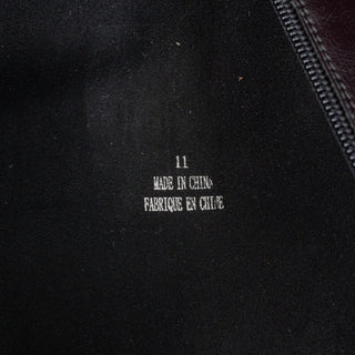 Jeffrey Campbell Women Darling Party Pointy Toe Black Leather Boots sz 11