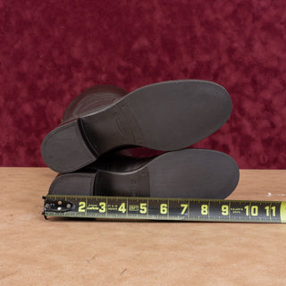 La Canadienne Women Bingo Brown Leather Waterproof Riding Slip Knee Boots sz 5