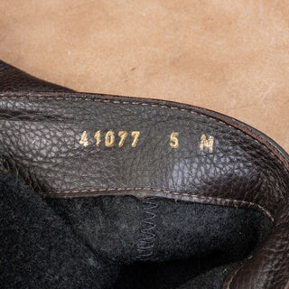 La Canadienne Women Bingo Brown Leather Waterproof Riding Slip Knee Boots sz 5