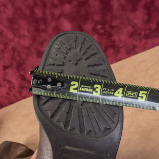 Coach Women Bailey Brown Leather Faux Shearling Riding Knee Boots 11US EUR41