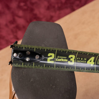 Jeffrey Campbell Checkma Retro Vintage Square Toe Zip Faux Leather Boots sz 6