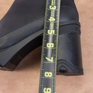 Sorel Women Brex Waterproof Black Leather Platform Chelsea Ankle Boots sz 11