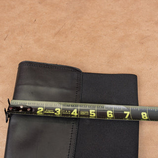 Aquatalia Women Roksana Weatherproof Black Leather Fashion Knee Boots sz 10