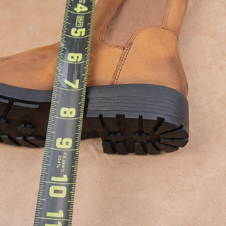 Clarks Women Orinoco Low Brown Leather Ankle Chelsea Fashion Boots 7.5US EUR38