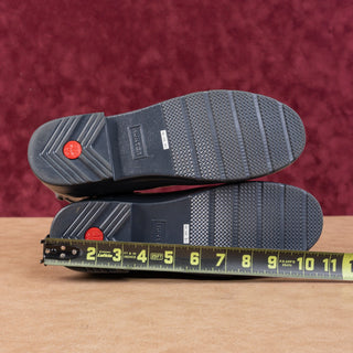 Hunter Refined Slim Nebula Grey Gloss Women Rain Boots size 10