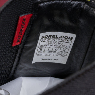 Sorel Women Brex Waterproof Burgundy Leather Chelsea Ankle Boots size 11