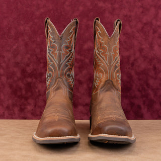 Ariat Men Almond Leather Big Country Square Toe Cowboy Boots sz 11US EUR44.5