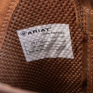 Ariat Men Almond Leather Big Country Square Toe Cowboy Boots sz 11US EUR44.5