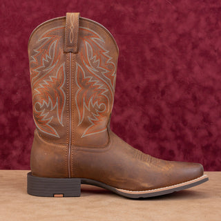 Ariat Men Almond Leather Big Country Square Toe Cowboy Boots sz 11US EUR44.5