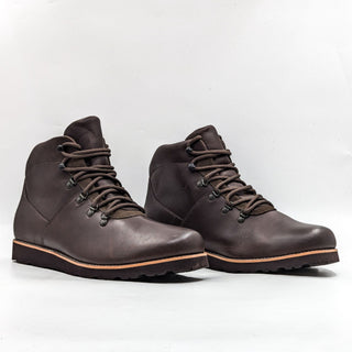 UGG Men Hafstein Port Waterproof Brown Leather  Lace-up Boots sz 13