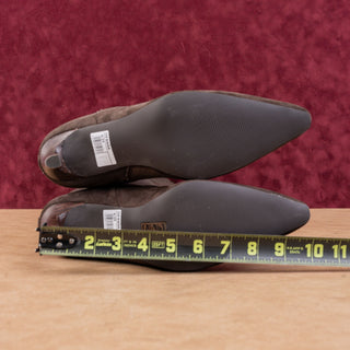 Dune London Women Siana Brown Suede Kitten Heel Fashion Boots sz 9US EUR39