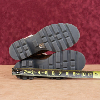 Voile Blanche Women Brown Suede Zip Fleece Lined Winter Boots sz 8.5US EUR39