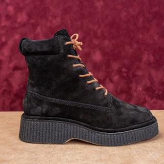 Rag&Bone Women Sloane Black Suede Combat Lace-up Ankle Boots 9US EUR 39.5