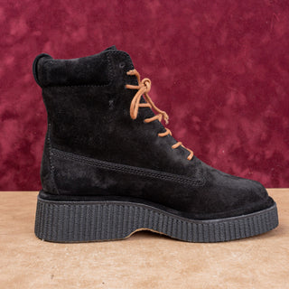 Rag&Bone Women Sloane Black Suede Combat Lace-up Ankle Boots 9US EUR 39.5