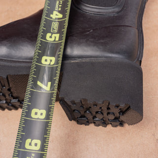 Ilse Jacobsen Women Rub 47 Black Short Rain Wellies Rubber Boots 6US EUR36