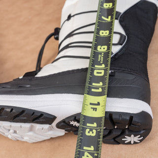 Baffin Snogoose Women White Waterproof Winter Mid Calf Snow Boots size 6