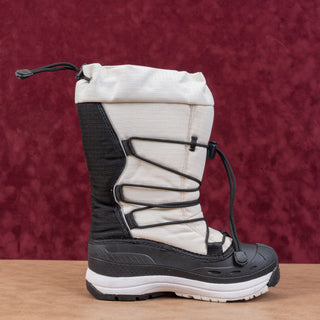 Baffin Snogoose Women White Waterproof Winter Mid Calf Snow Boots size 6