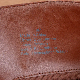 Gibson+Latimer Women Brown Leather OTK Stud Buckle fashion Boots sz 8